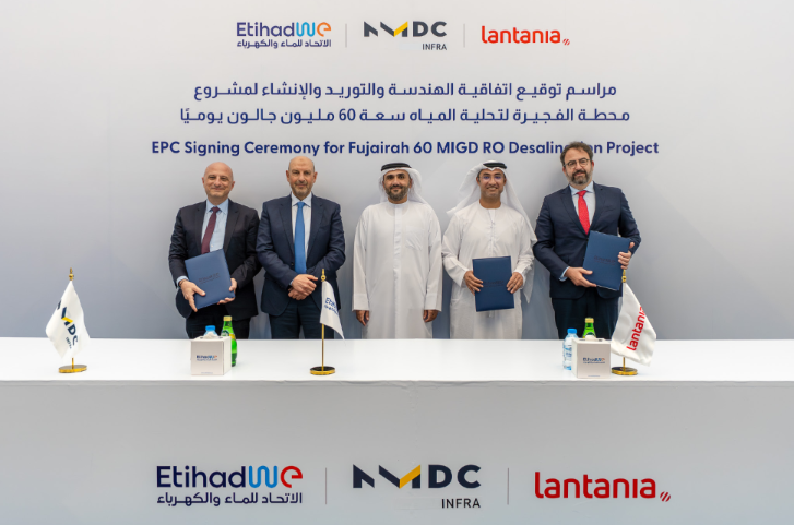 EtihadWE Signs AED 1.046 Billion Deal for Fujairah I Desalination Plant