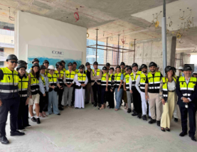 MERED Hosts Live Art Activation at ICONIC Residences Construction Site in Dubai