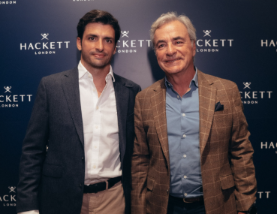 Apparel Group and Hackett London host Carlos Sainz father and son for Dubai AW25 campaign launch
