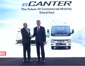 Fuso launches the new all-electric eCanter in the United Arab Emirates