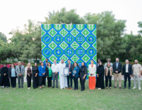Tadweer Group and Umm Al Emarat Park set Guinness World Record with largest recycled bottle-cap mosaic
