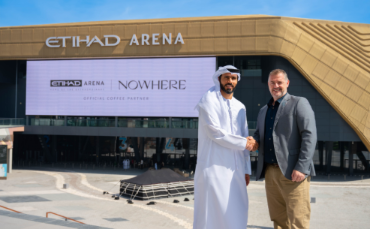 Etihad Arena partners with Nowhere Café as official coffee brand