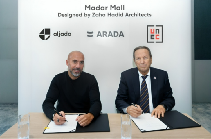Arada awards AED2.18 billion contract to UNEC for construction of Madar Mall at Aljada