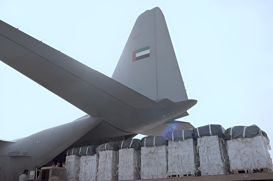 UAE Completes 72nd Airdrop of Aid to Gaza