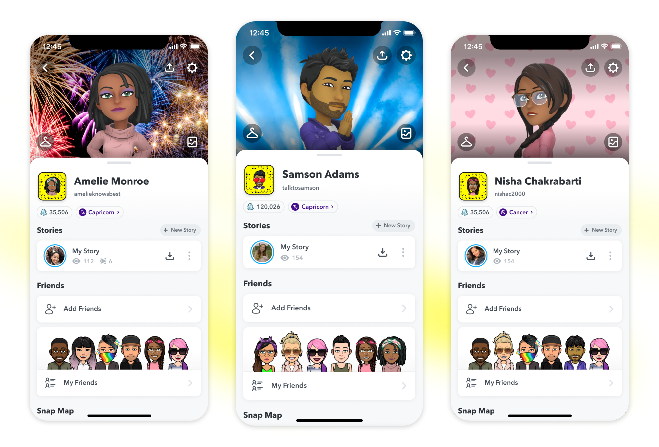 Snapchat Profiles get a new transformation with 3D Bitmoji