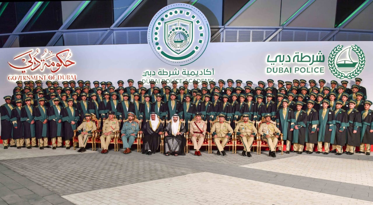 H.H. Sheikh Hamdan honours 27th batch of Dubai Police Academy cadets during graduation ceremony