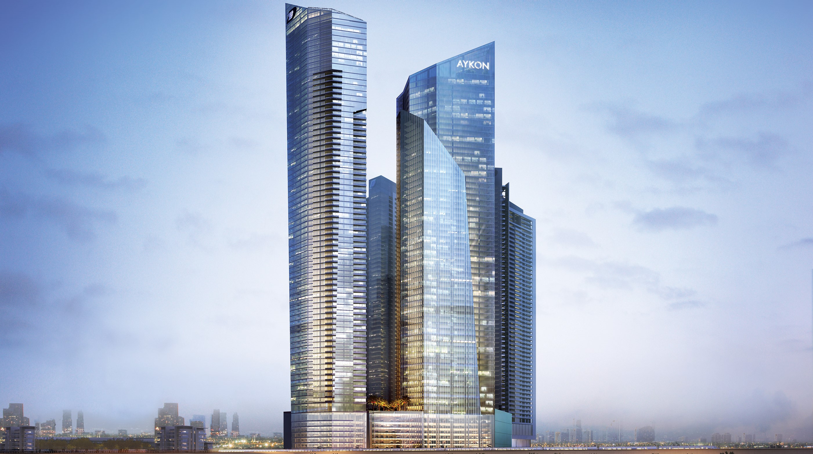 AYKON City Launches First Hotel Rooms for Sale Overlooking Sheikh Zayed Road and Dubai Canal