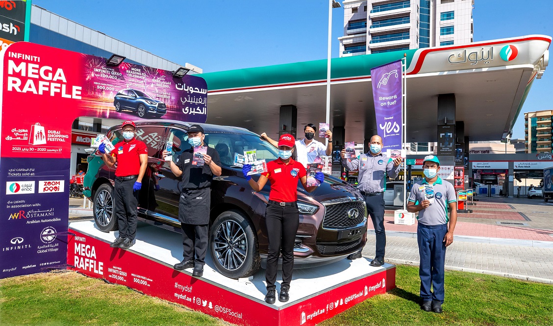 Win 80 cars and AED 20 million in total prizes with ENOC during Dubai Shopping Festival
