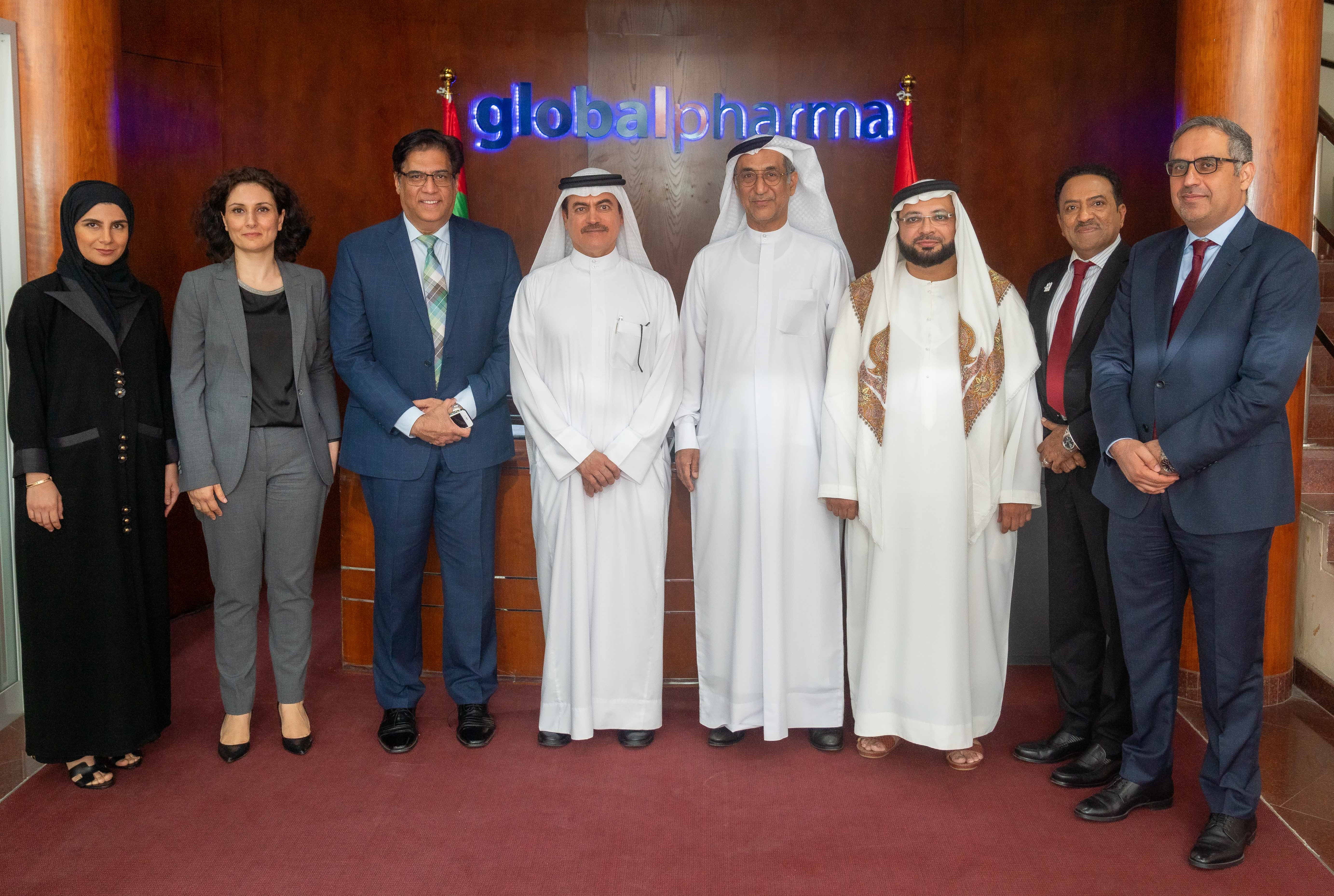 Globalpharma has been inspected by UAE Ministry of Health Senior Officials