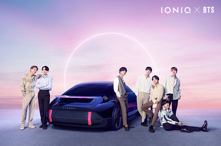 Hyundai and BTS Launch Hyundais Dedicated EV Brand IONIQ  song IONIQ: Im On It