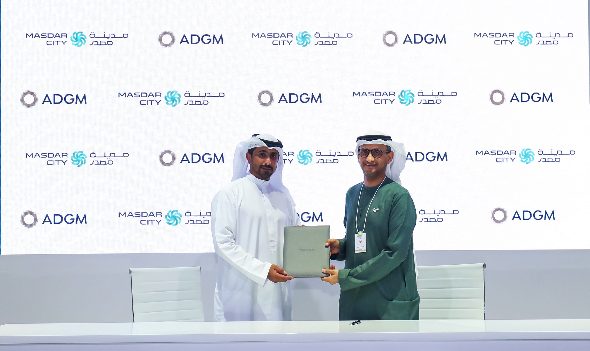 Masdar City and ADGM sign strategic agreement to create new pathways for Abu Dhabi businesses and enhance innovation