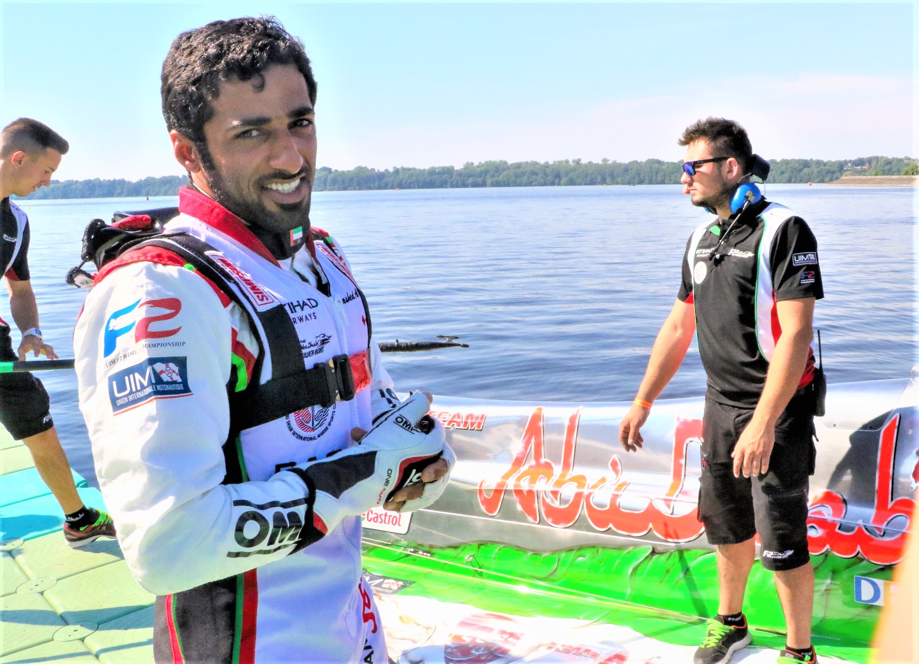 A Hot Pace in Italy, Sets by Team Abu Dhabis Al Qemzi