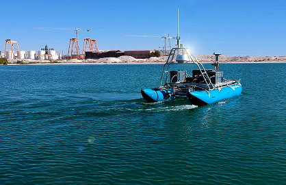 The unmanned drive behind 16ft specialized vessel, delivered by the joint effort of UAE Autonomy Experts and Marakeb Technologies
