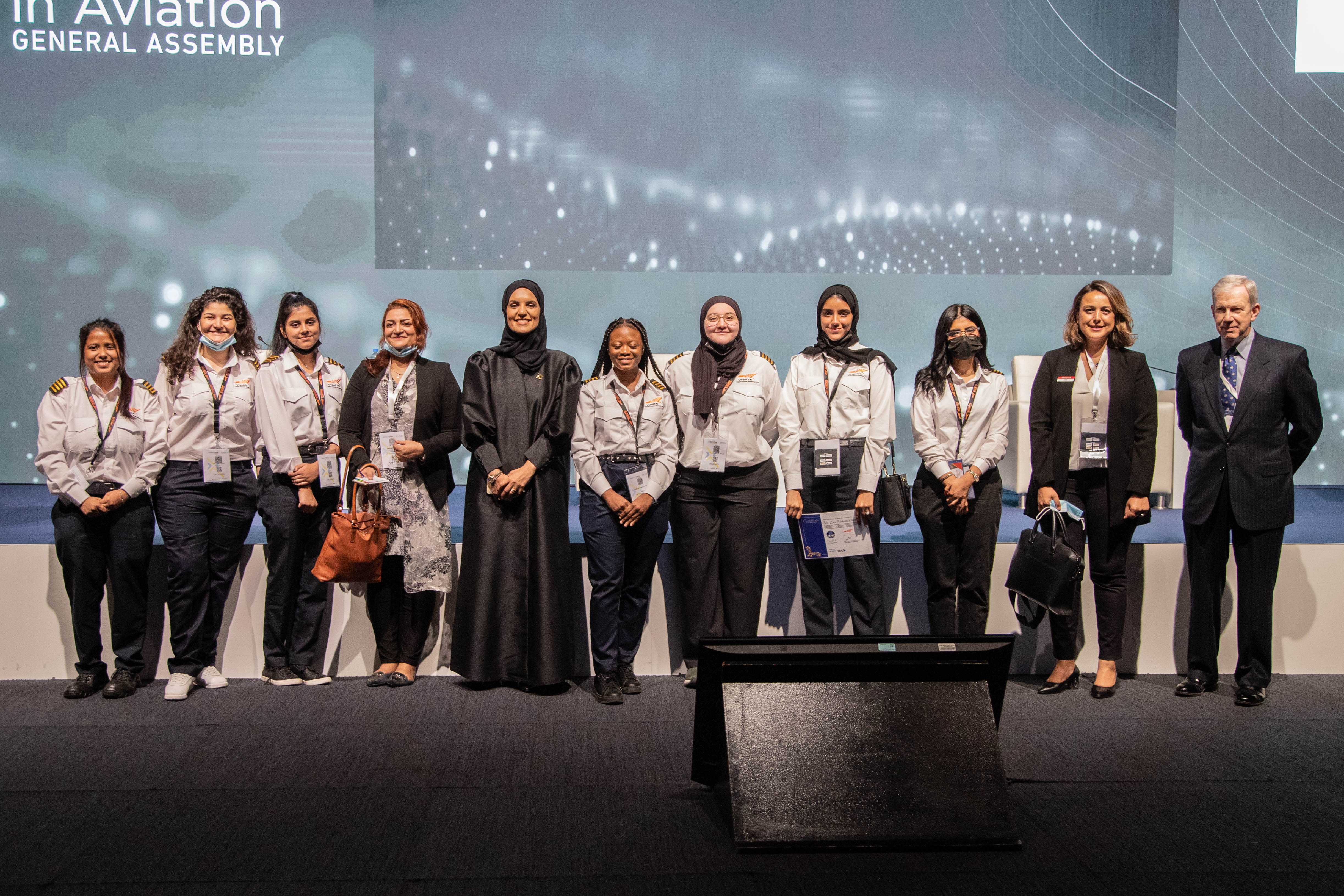   Scholarships to rising stars awarded by Women in Aviation (WIA) in Dubai