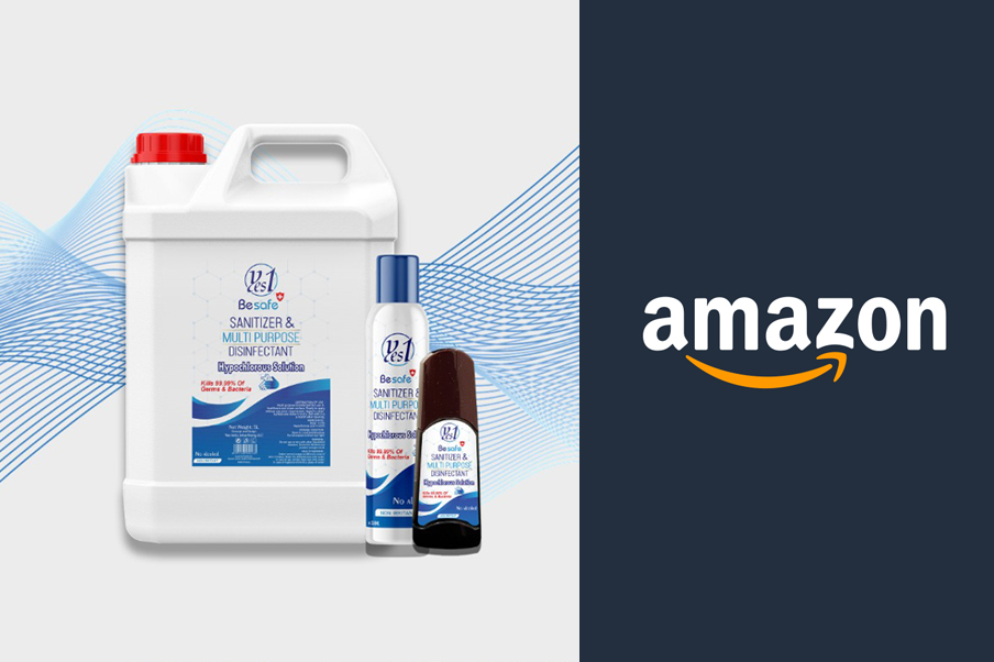 Yes1 BeSafe No-Alcohol Hypochlorous Sanitizer hits Amazon.ae
