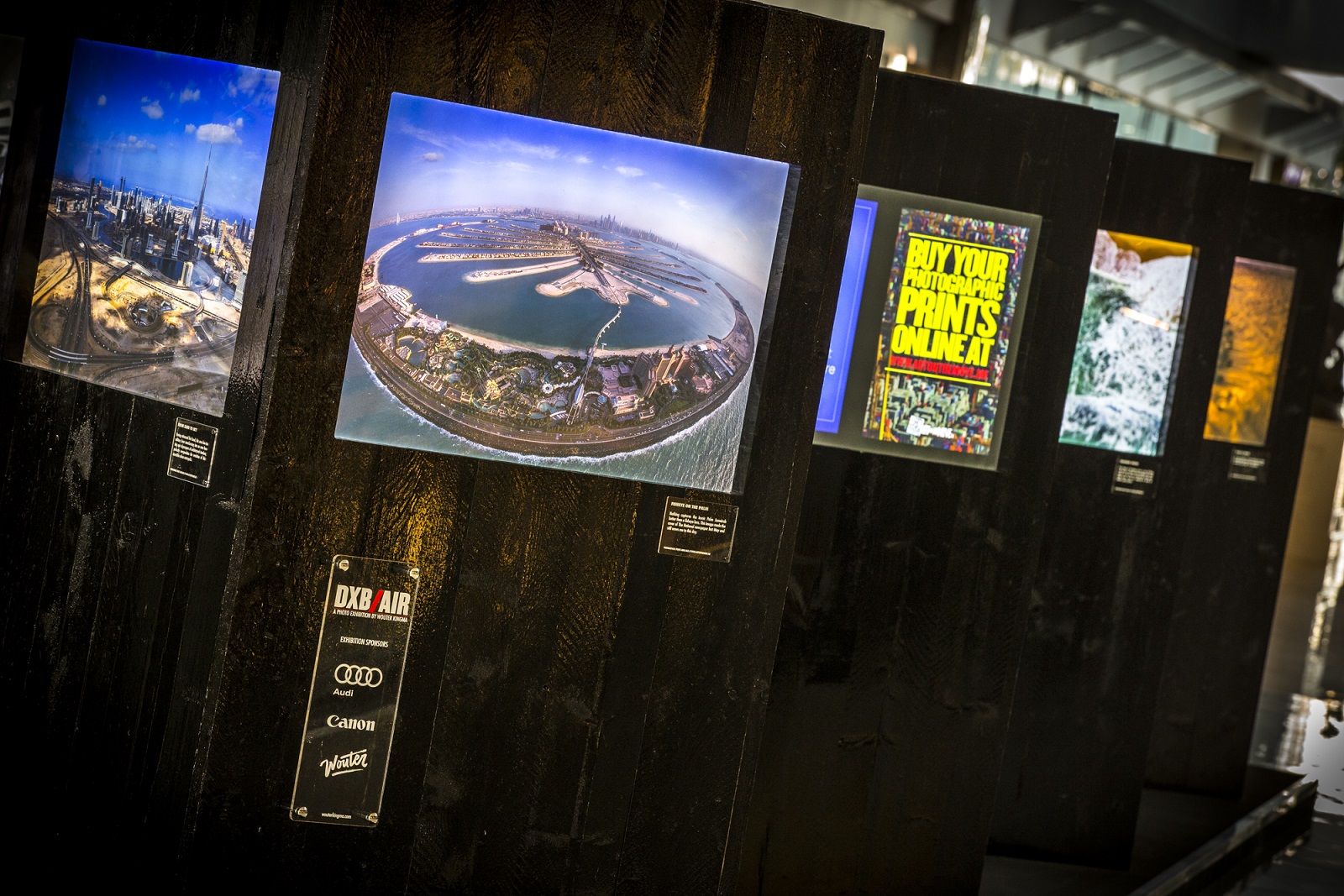 Canon LFP ambassador Wouter Kingma launches aerial photograph exhibition of UAE images