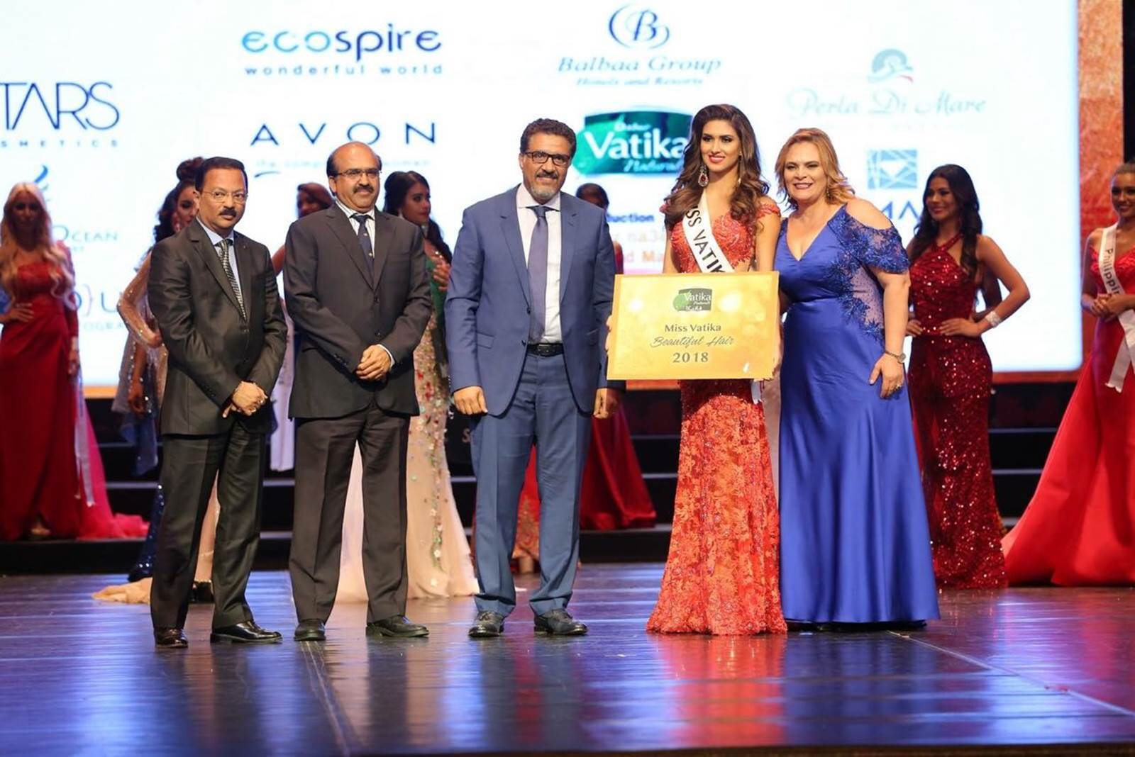 Dabur Egypt Crowns Miss Peru Kelin Rivera as Miss Vatika Beautiful 2018