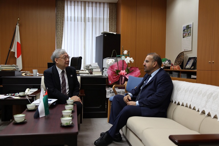 A Delegation from Mohammed bin Rashid  Al Maktoum Foundation Visits Japan