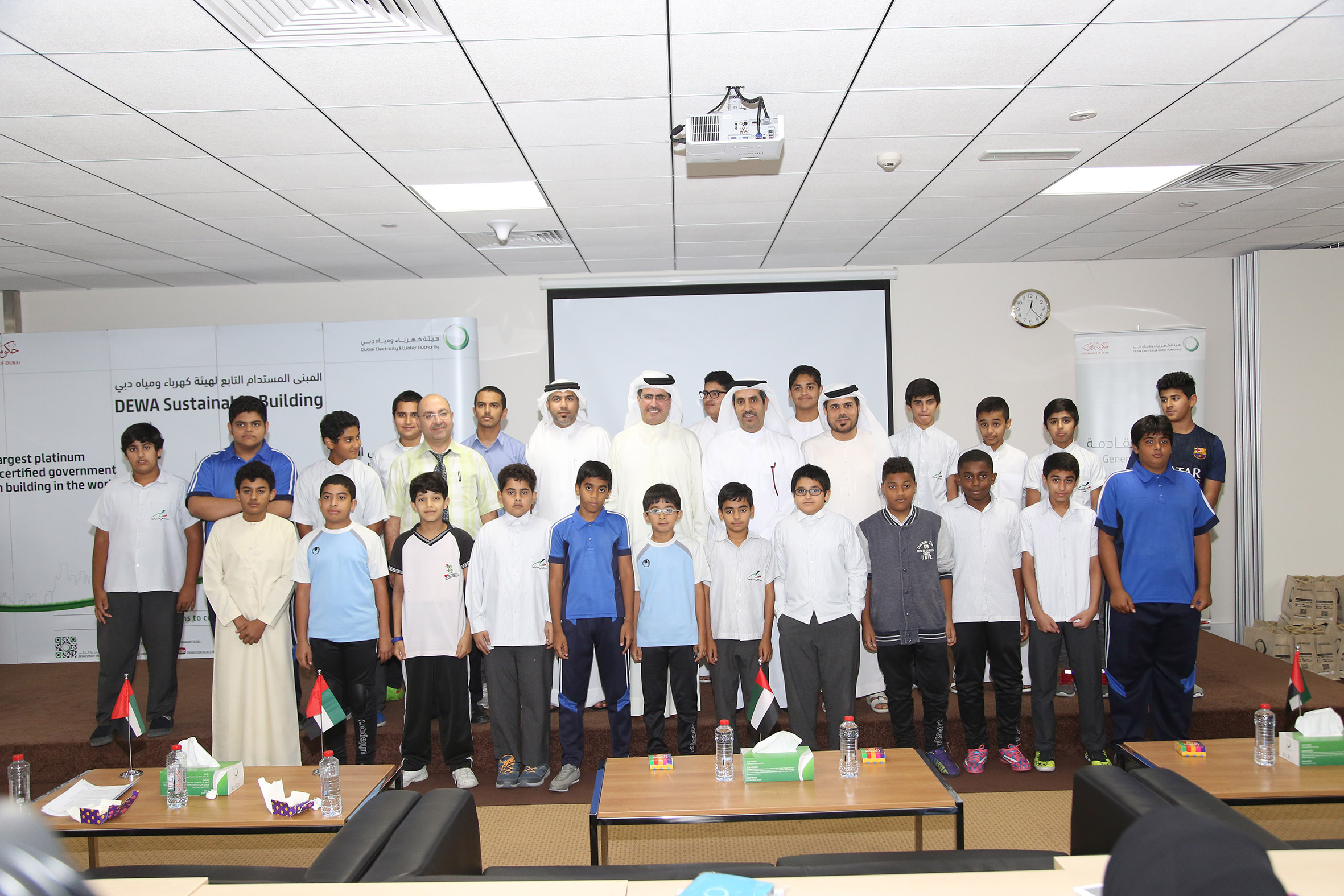 DEWA organises leadership workshop for Dubai Educational Zones Media Talent Programme students