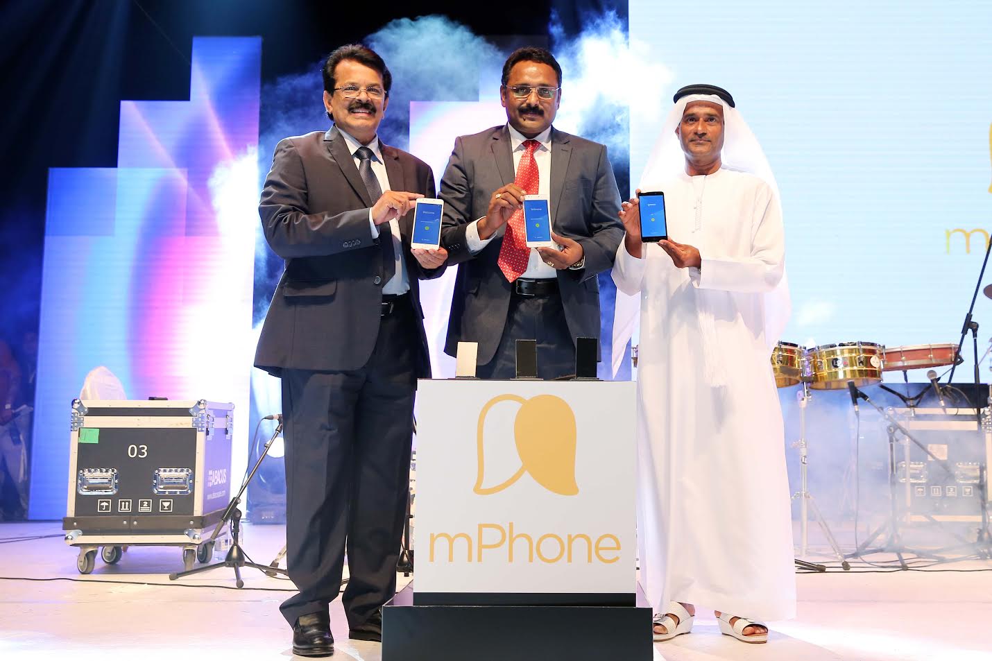The dreamful smart M Phone launchedin Dubai Mamzar Ambhitheatre in front of thousands of technology lovers