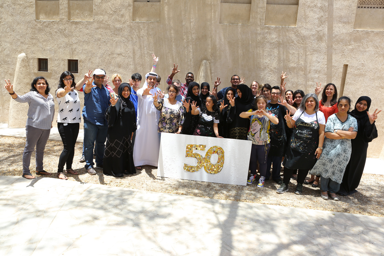 Dubai Chamber promotes volunteering culture by organising staff visit to Mawaheb art studio