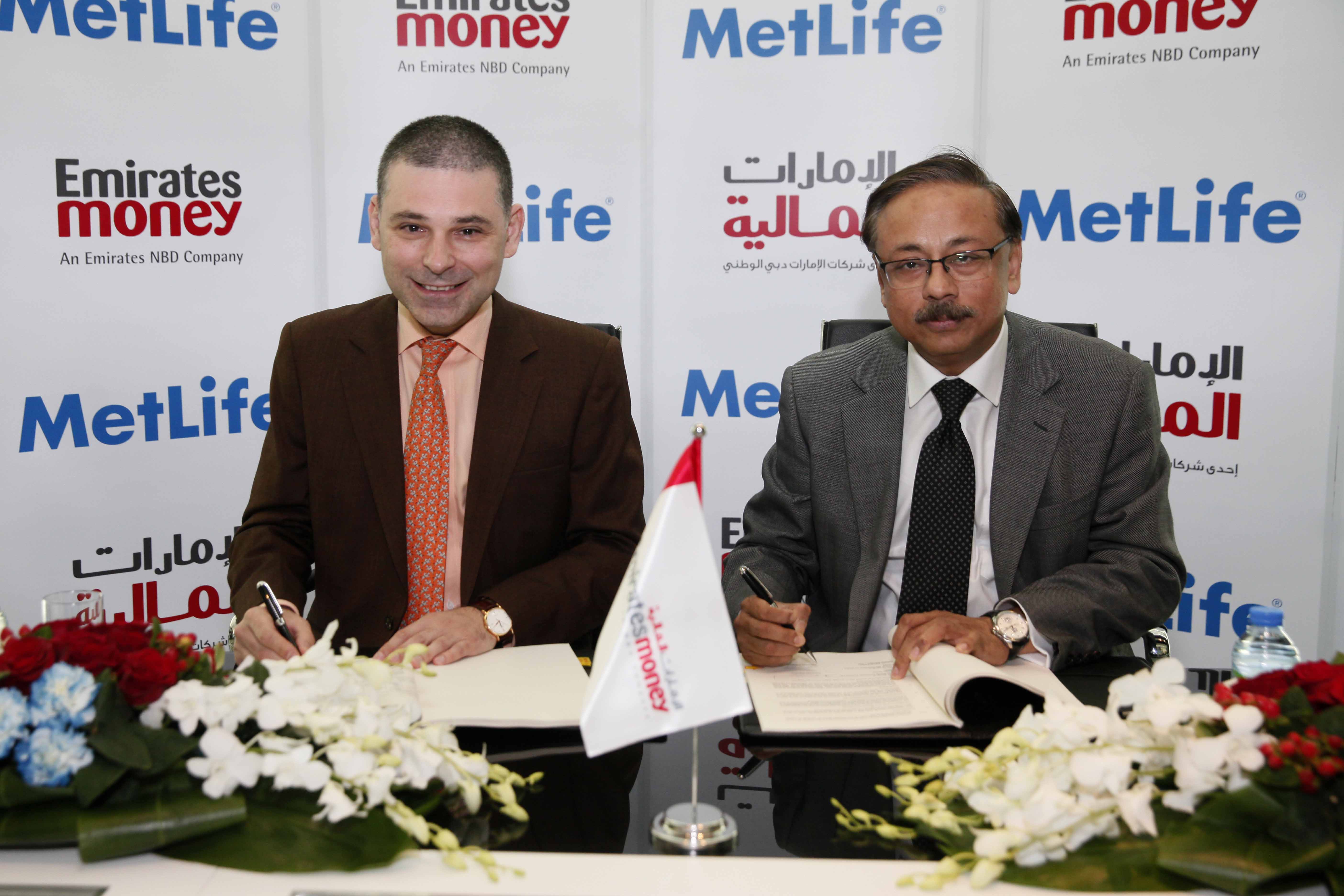 Emirates Money and MetLife sign preferred  partnership agreement