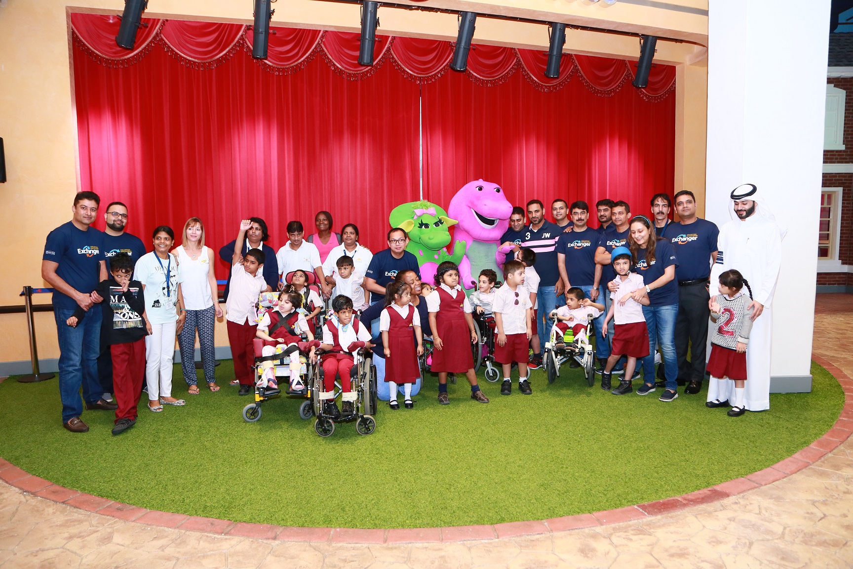 Emirates NBD Celebrates Childrens Day With Students of Al Noor Centre