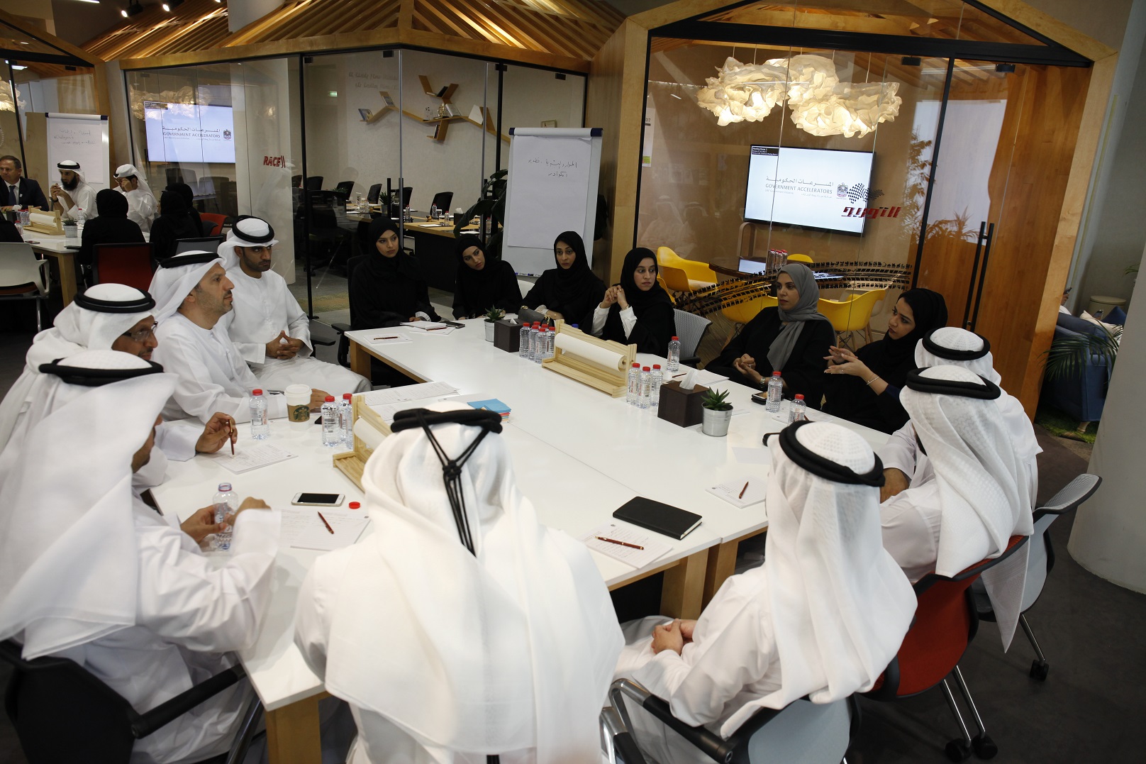 Emirates Scientists Council Meets Key Stakeholders in Government Entities Explore Opportunities for Cooperation