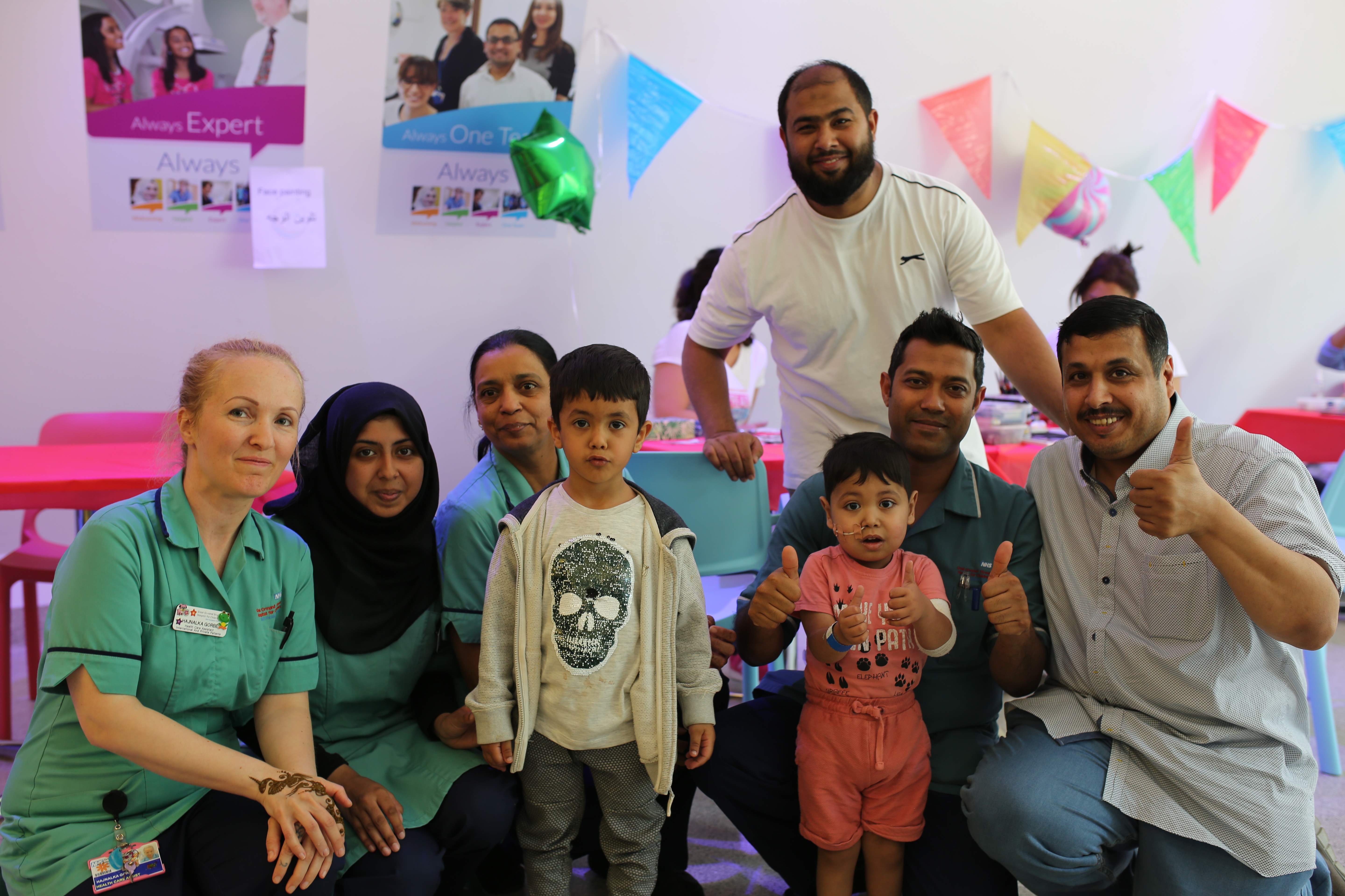 Emirati Patients Celebrate Eid al-Fitr at London Hospital