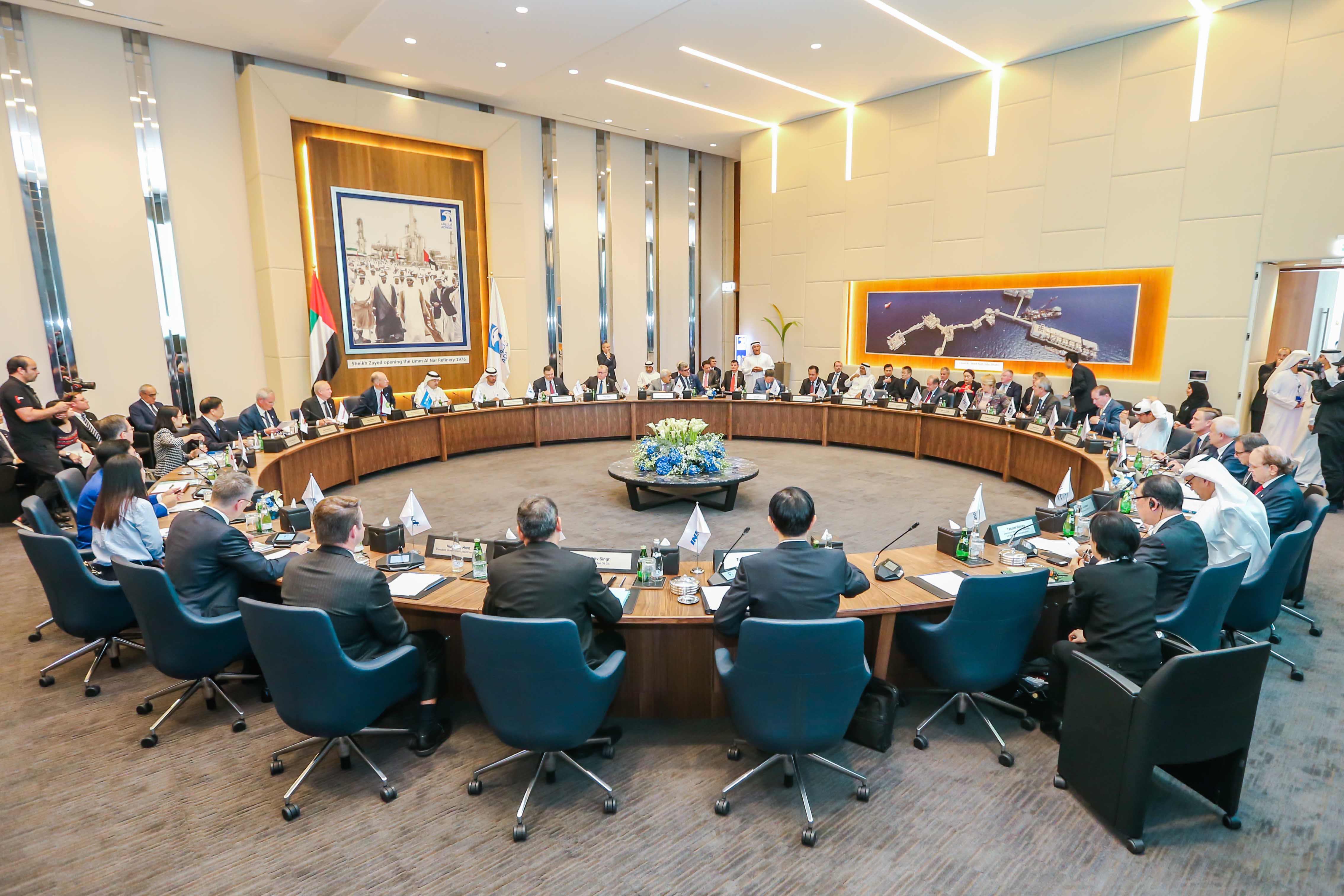 Global Oil, Gas and Petrochemical Leaders Discuss Evolving Energy Landscape Amid Shifting Dynamics of Supply and Demand at Abu Dhabi CEO Roundtable