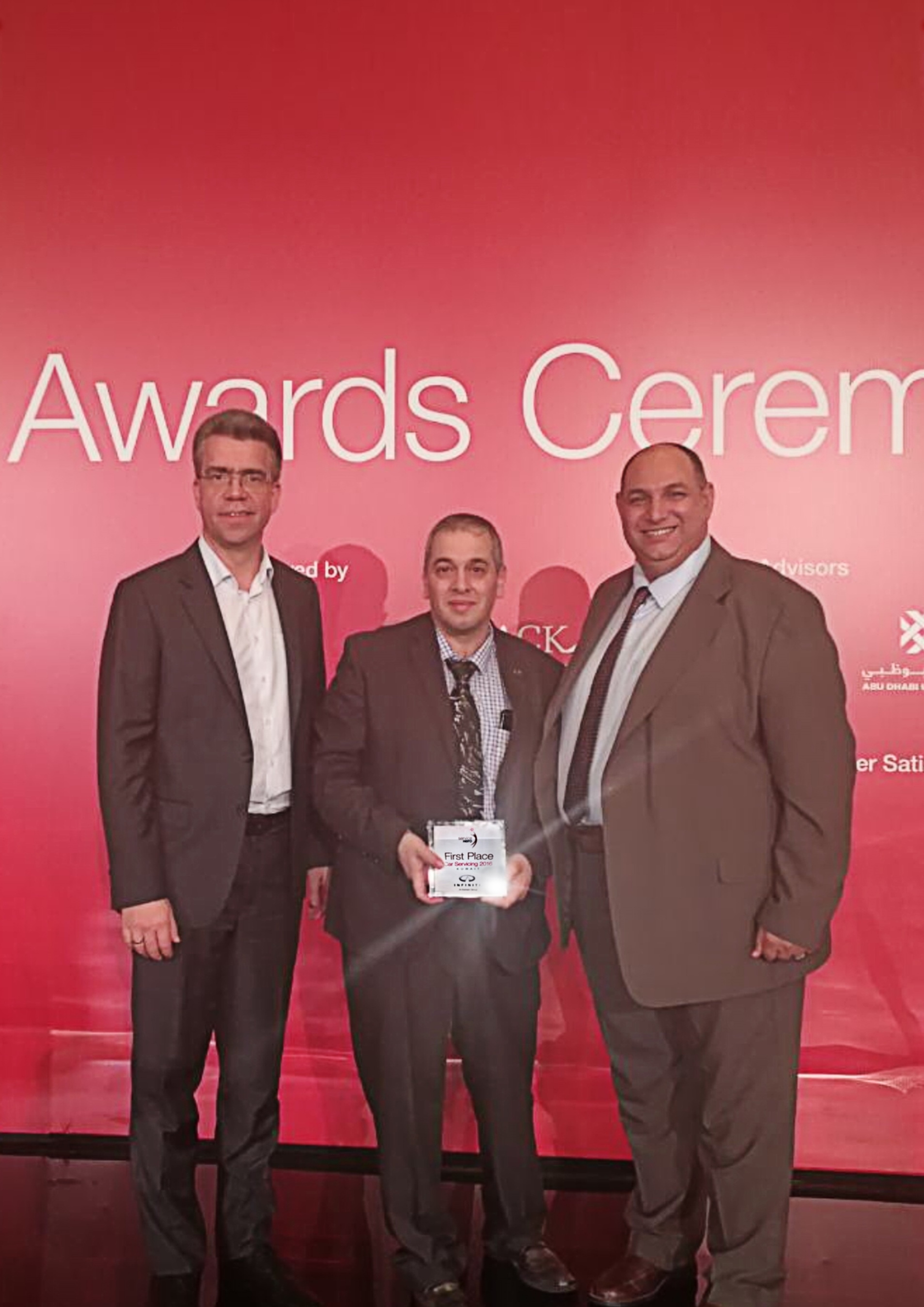 Infiniti Al Babtain Ranks first in Kuwait Based on  Consumers Voting in Service Hero for the Fourth  Consecutive year in the Aftersales Sector