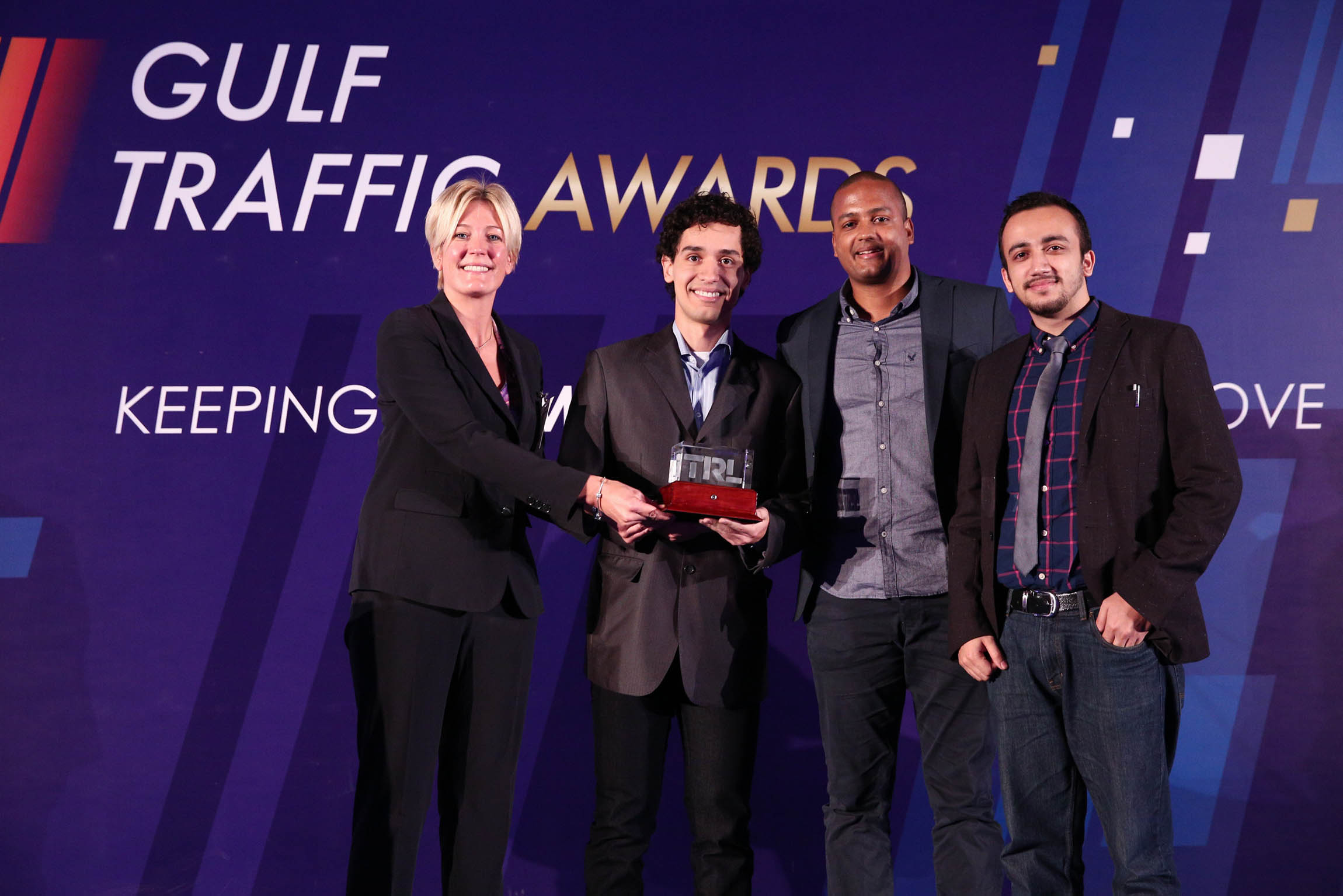 Masdar Institute Wins TRL Student Award At Gulf Traffic 2016