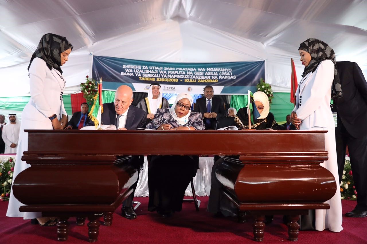 RAKGas Signs Agreement for Zanzibars First oil and gas Exploration Project