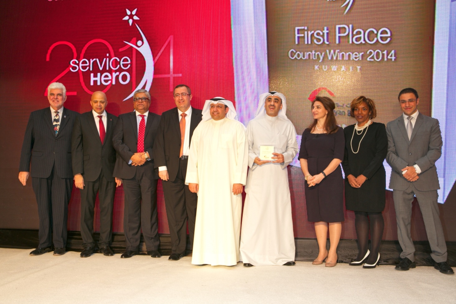 Service Hero Honors Top Performing Service Providers in Kuwait for 2014