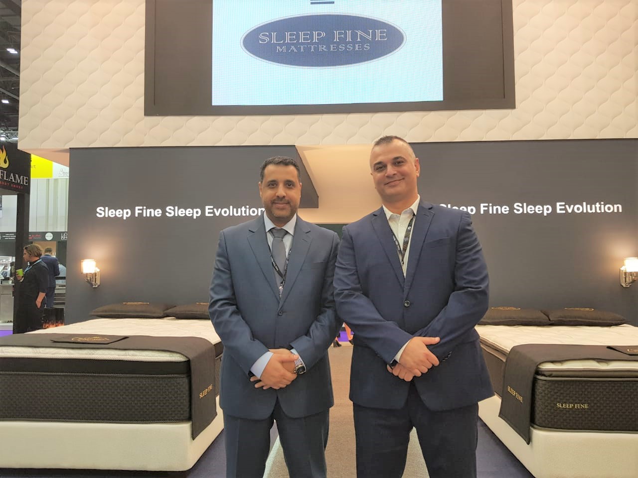Sleep Fine Showcases Innovative Products at Hotel Show Dubai 2018
