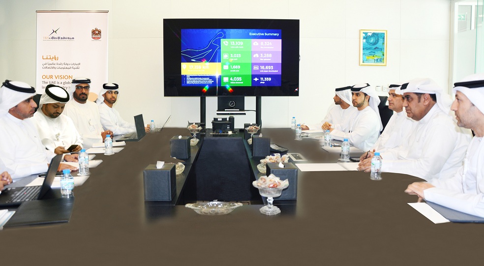 Telecommunications Regulatory Authority discusses with Etisalat and du the results of annual benchmarking of mobile services & networks quality in UAE
