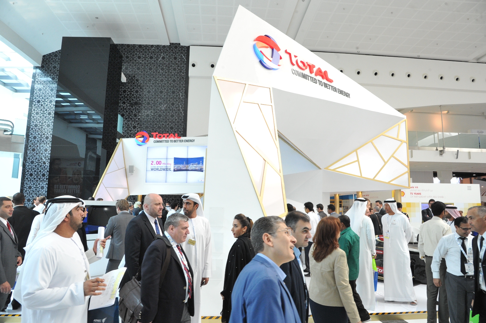 Total fully committed to Abu Dhabi