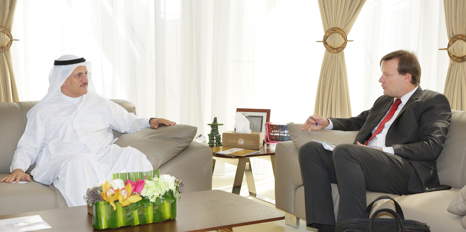 UAE Minister of Economy Discusses Opportunities For Cooperation With Austrian Ambassador
