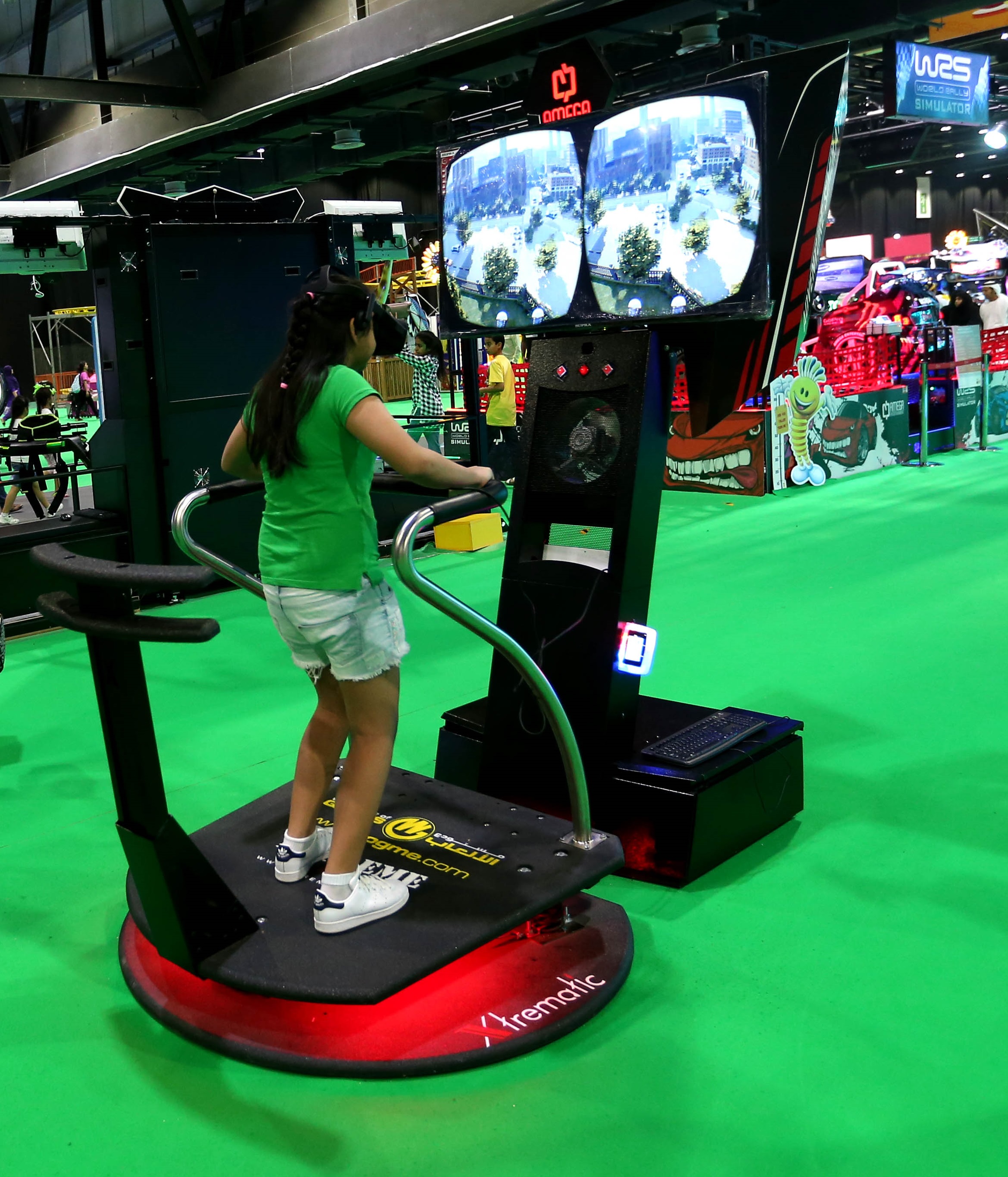 Virtual Reality Attractions at Modhesh World Exhibit the Road to Future of Gaming