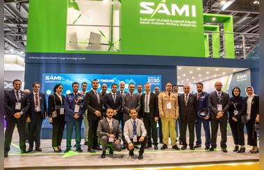 SAMIs booth at DSEI is visited by the Saudi Ambassador to United Kingdom
