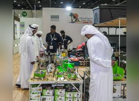Wide range of project display made by Khalifa Fund at Abu Dhabi International Hunting and Equestrian Exhibition 2019