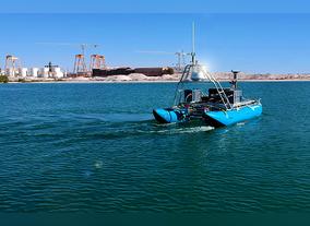 The unmanned drive behind 16ft specialized vessel, delivered by the joint effort of UAE Autonomy Experts and Marakeb Technologies