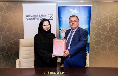 Ajman Free Zone Join hands with Dubai Insurance Company to replace the current bank guarantee with new service