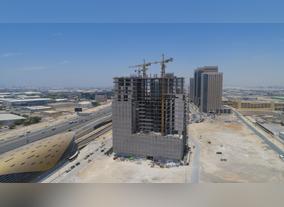 Construction milestone for Azizi Aura in Jebel Ali reached 60%, says Azizi Developments