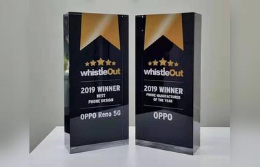 WhistleOut Awards 2019 honors OPPO for its Phone Design And as Best Phone Manufacturer  