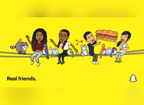 An initiative of new global campaign real friends  Snapchat celebrates the value of friendship