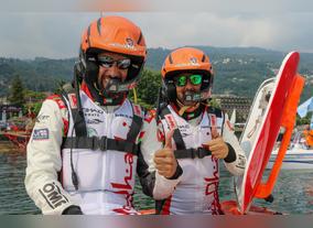 Team Abu Dhabis reining xcat champions begin Title defense with victory in Italy