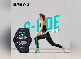 Summer-ready BABY-G G-Lide BAX-100 makes splash this hot season