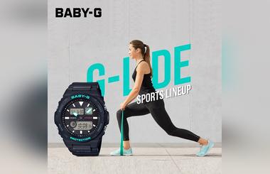 Summer-ready BABY-G G-Lide BAX-100 makes splash this hot season