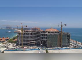 Azizi Developments marks 61% construction milestone of Mina by Azizi on Palm Jumeirah